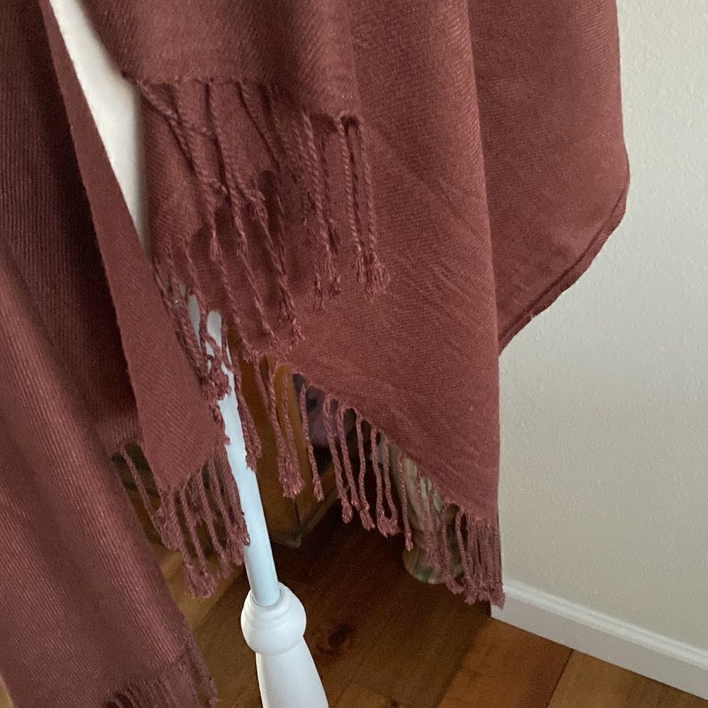Pashmina Rust Scarf - Picture 3 of 5